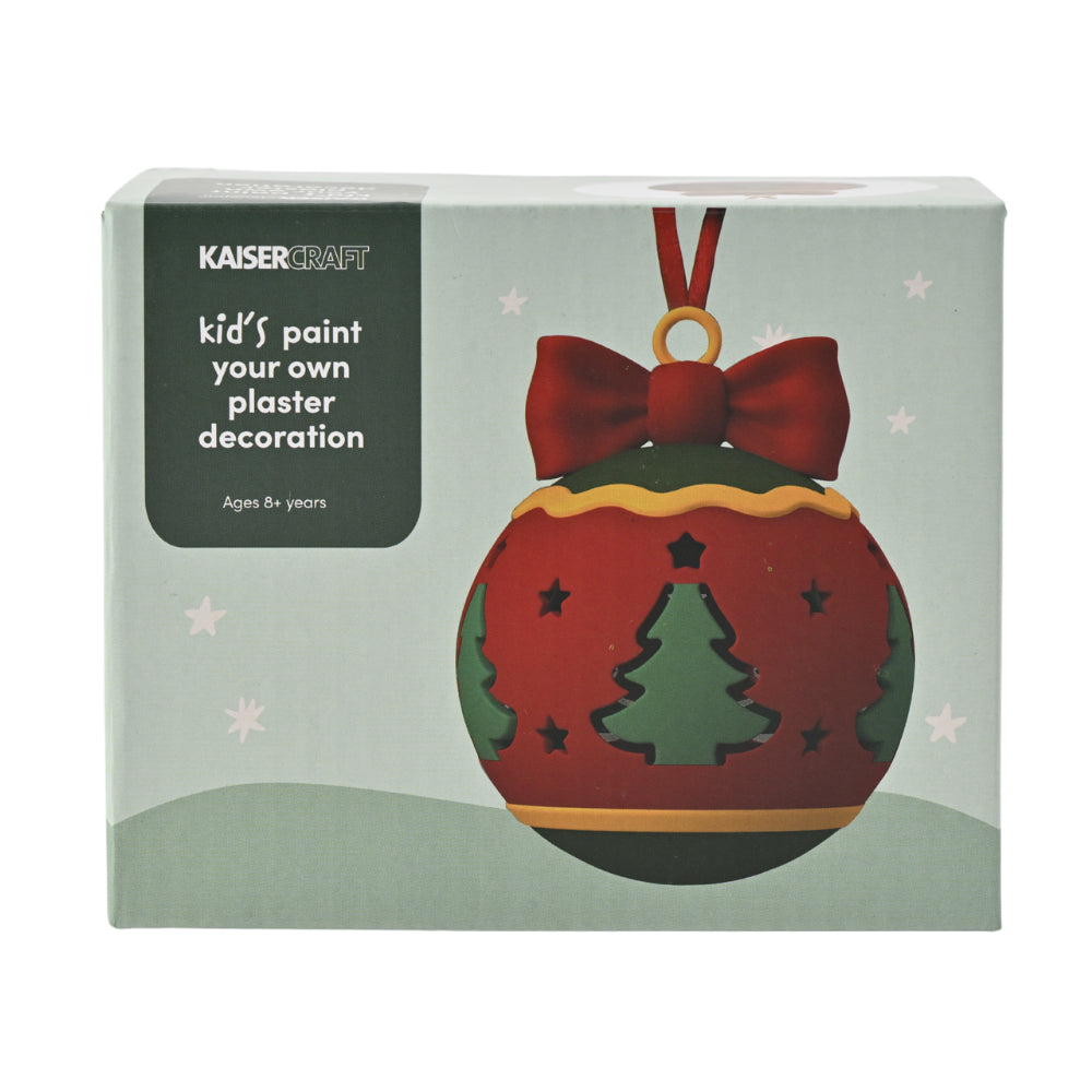 Christmas Plaster Decoration Diamond Coaster - Decorations